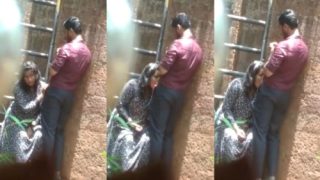 Free Indian Porn download Tamil Girl giving BJ to boyfriend outdoor viral leaked hidden cam mms