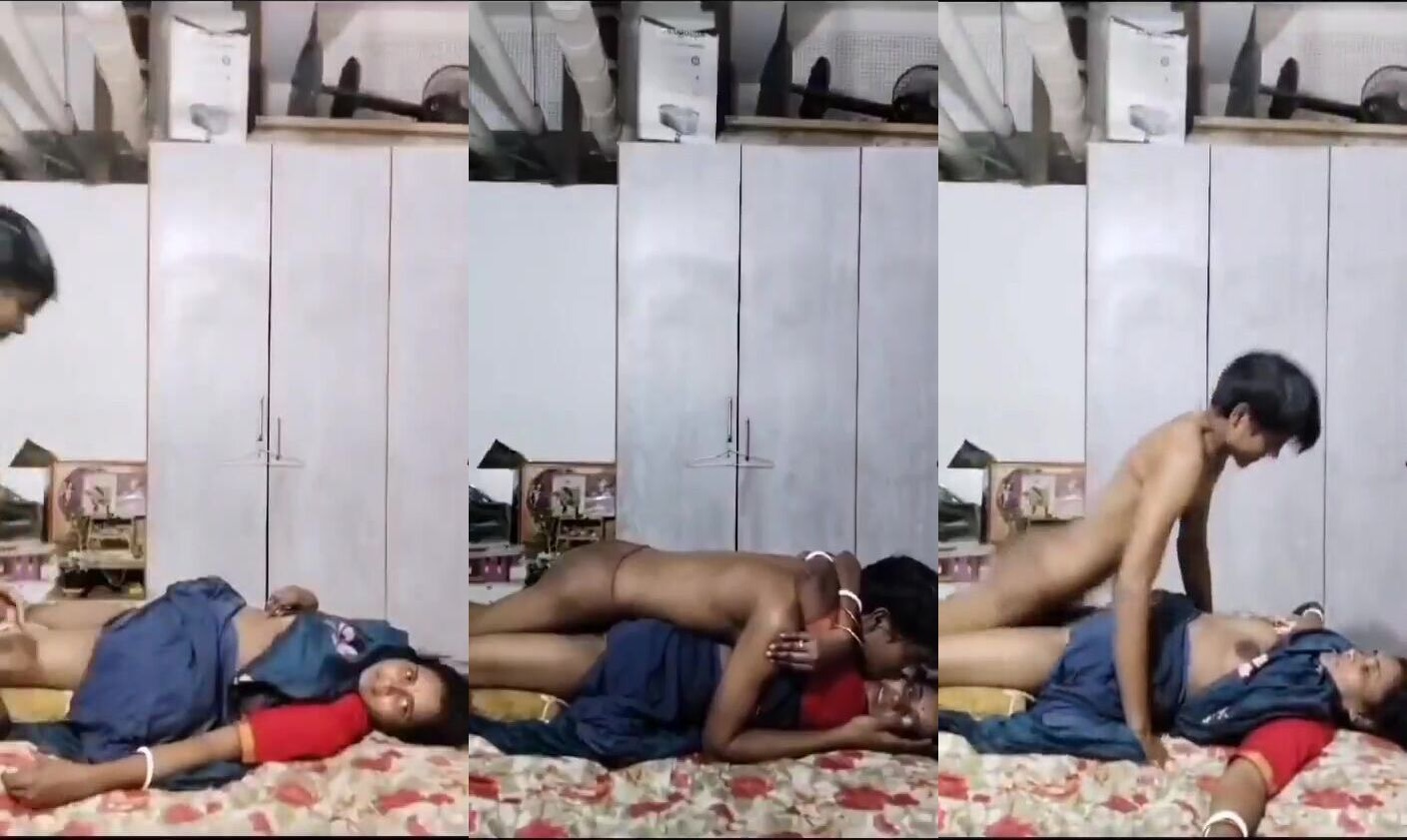 Indian Hindi BF porn xxx video Aunty Fucking with Big Cock Young Nephew