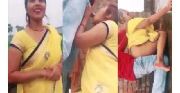 xhamster19 desi yellow saree me dehati randi bhabhi ki chhat par chut chudai hui devar ke sath