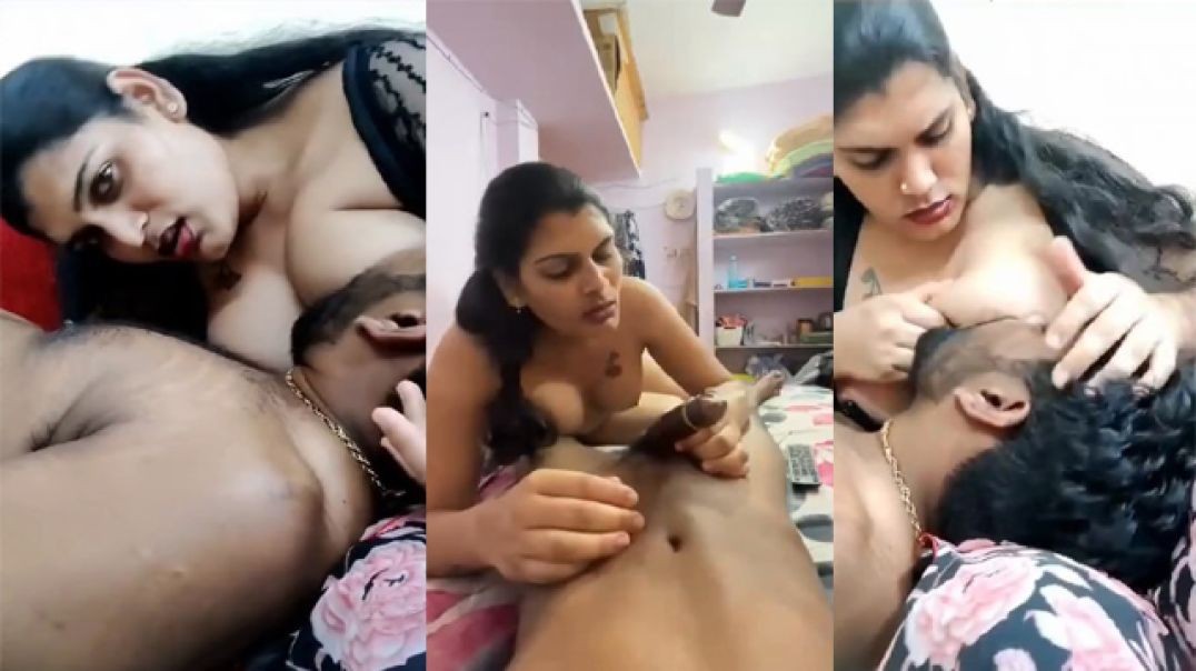 New Indian XXX Sex MMS Hot Desi Bhabhi Breastfeed Devar and Give Blowjob Big Dick Until Cum