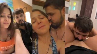 Most Demanded Very Hot Instagram Influencer Isha’s explicit oral sex video with boyfriend